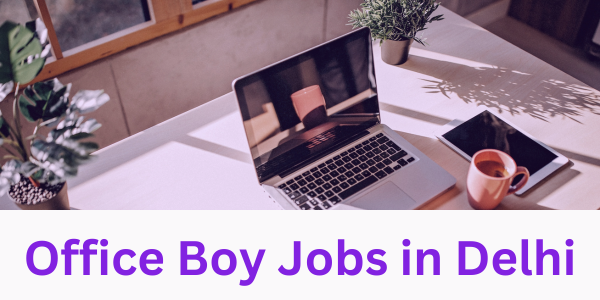 Office Boy Jobs in Delhi